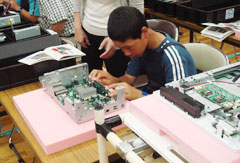 ���C���{�[�h�Ƀ����������t���Ă���ʐ^