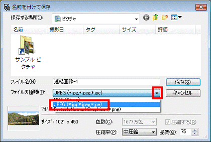 ファイルの種類