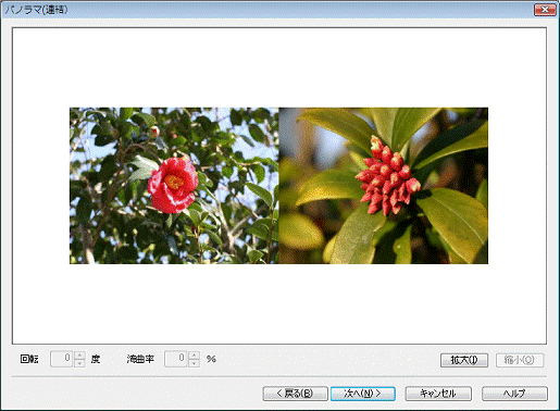 「パノラマ(連結)」