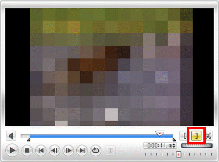 「マークアウト」ボタンをクリック