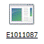 E1011087（またはE1011087.exe）アイコンが作成されたことを確認