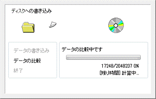 データの比較中