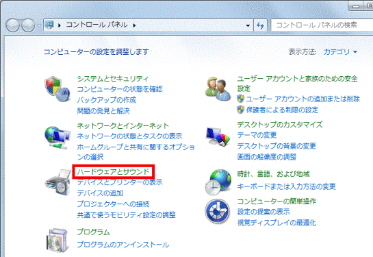 ハードウェアとサウンド