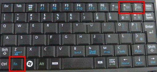 【Fn】キー / 【*】キー / 【?】キー