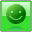正常な項目の場合 - 緑色の笑顔のアイコンが表示