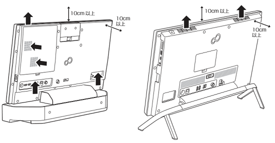 ESPRIMO の配置例