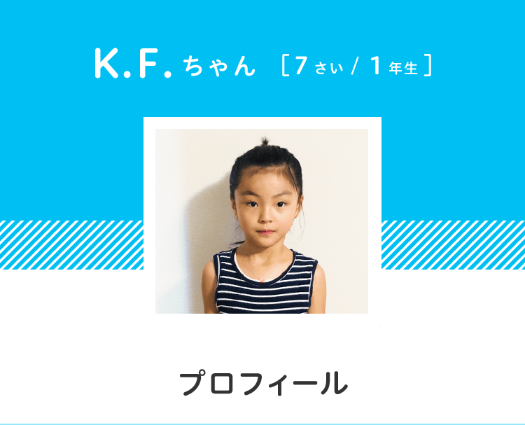 K.F.�����[7����/1�N��] �v���t�B�[��