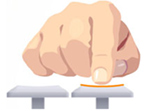 �w�Ƀt�B�b�g�����L�[�g�b�v�`��̉摜