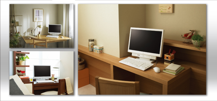 EK SERIES + INTERIOR／さまざまなイメージの部屋に合うスクエアでシンプルなデザイン。