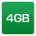 4GB
