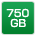 750GB