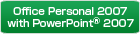 Office Personal 2007 with PowerPoint®2007
