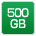 500GB