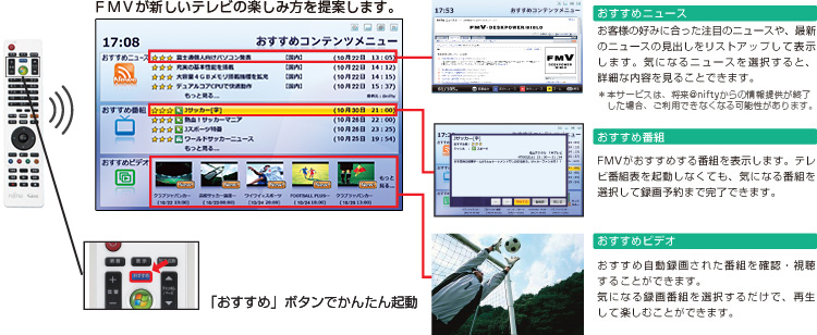 FMVVer̊yݕ񋟂܂B߃j[XFql̍D݂ɍڂ̃j[XAŐṼj[X̌oXgAbvĕ\܂BCɂȂj[XIƁAڍׂȓe邱Ƃł܂B*{T[rX́A@nifty̏񋟂IꍇApłȂȂ\܂BTEOV[Ył͍ŐVj[X\܂B ߔԑgFFMV߂ԑg\܂Berԑg\NȂĂACɂȂԑgIĘ^\܂Ŋł܂B ߃rfIFߎ^悳ꂽԑgmFE邱Ƃł܂BCɂȂ^ԑgI邾ŁAĐĊyނƂł܂B