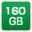 160GB