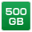 500GB