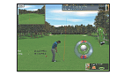 リアル シミュレーション ゴルフ LEの操作画面