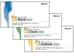 Microsoft Office Personal Edition 2003 