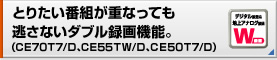 Ƃ肽ԑgdȂĂȂ_u^@\B(CE70T7/DACE55TW/DACE50T7/D)