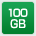 100GB