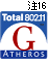 Total 802.11 Atheros Gロゴ