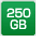 250GB