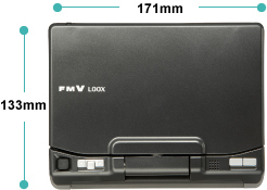 LOOX U50X/V、LOOX U50XNの寸法