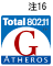 Total 802.11 Atheros Gロゴ