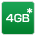 4GB