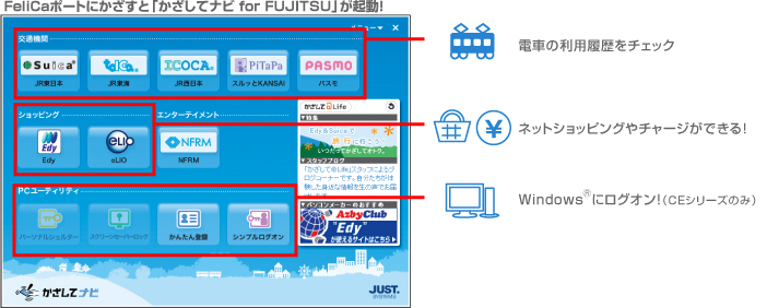 uăir For FUJITSUv̉ʃC[W
