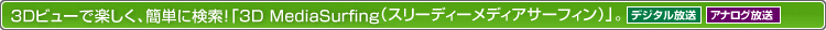 3Dr[ŊyAȒPɌ!u3D MediaSurfingiX[fB[fBAT[tBjvB
