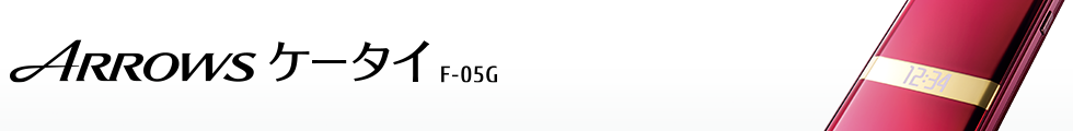 ARROWS ケータイ F-05G