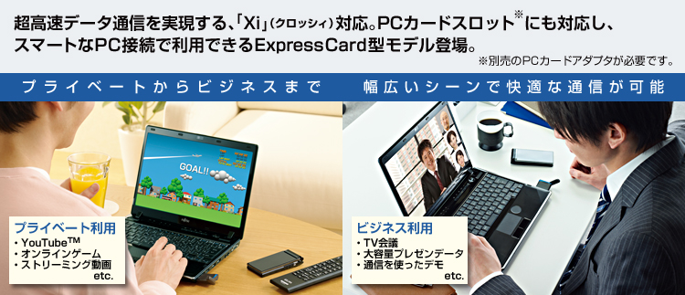 f[^ʐMAuXiviNbVBjΉBPCJ[hXbgiFʔPCJ[hA_v^KvłjɂΉAX}[gPCڑŗpłExpressCard^foB