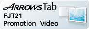 ARROWS Tab FJT21 Promotion Video