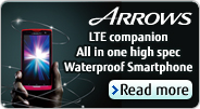 [ARROWS] LTE companion All in one high spec Waterproof Smartphone
