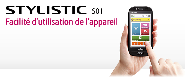 [STYLISTIC S01] Facilité d'utilisation de l'appareil