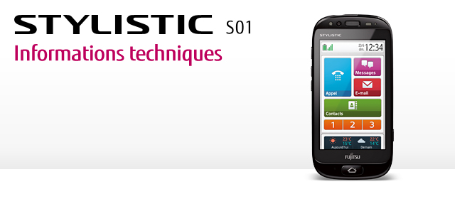 [STYLISTIC S01] Informations techniques