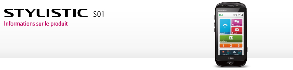 [STYLISTIC S01] Informations sur le produit