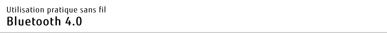Utilisation pratique sans fil Bluetooth 4.0