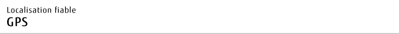 Localisation fiable GPS