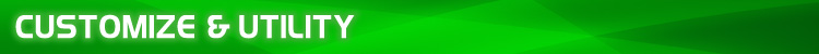 yCUSTOMIZE & UTILITYz