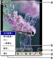 �u�X���C�h�V���[�v��ʍ\��