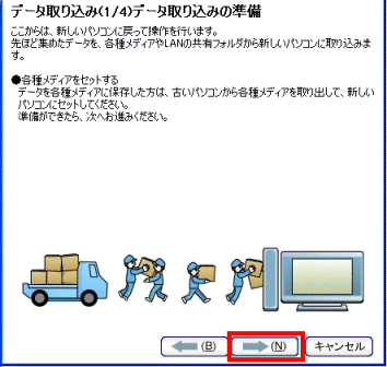データ取り込み(1/4)データ取り込みの準備