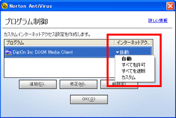 プログラム制御