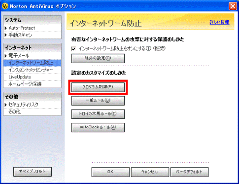 プログラム制御