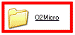 「O2Micro」フォルダ