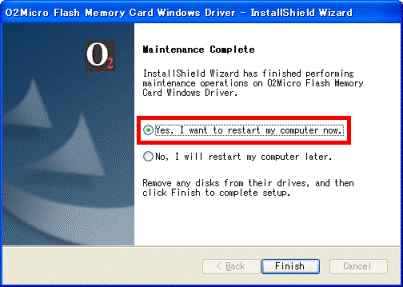 Maintenance Complete