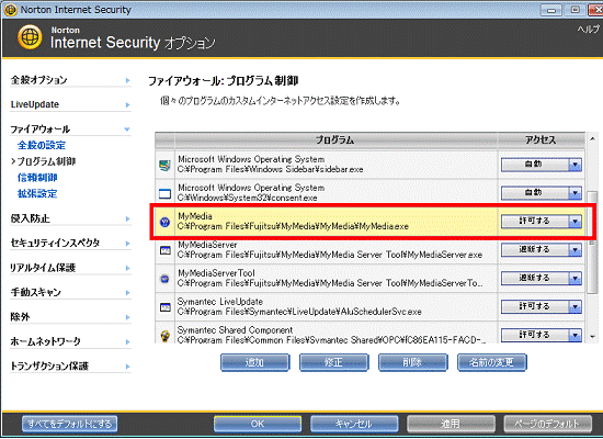 プログラム一覧