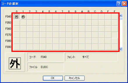 表示されている一覧を確認