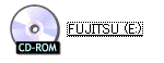 マイコンピュータ - FUJITSU（E:)をクリック